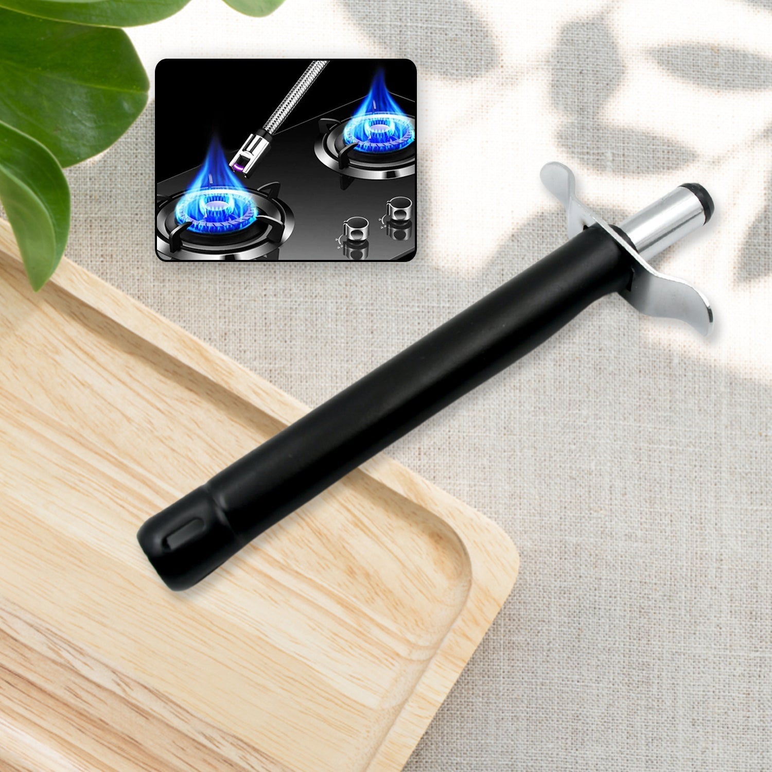 Stainless Steel Gas Lighter for Kitchen Gas Stove, Long Lasting, Unbreakable Lighters for Gas Stoves, Restaurants & Kitchen (1 Pc) Stainless Steel Gas Lighter for Kitchen Gas Stove, Long Lasting, Unbreakable Lighters for Gas Stoves, Restaurants & Kitchen (1 Pc)